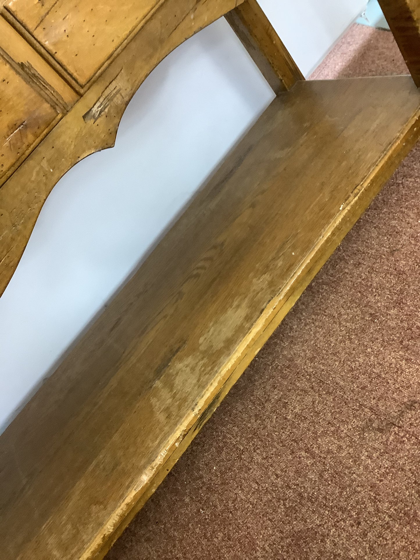 CTH Sherrill Occasional Antique Pine 6 Drawer Sideboard F27422