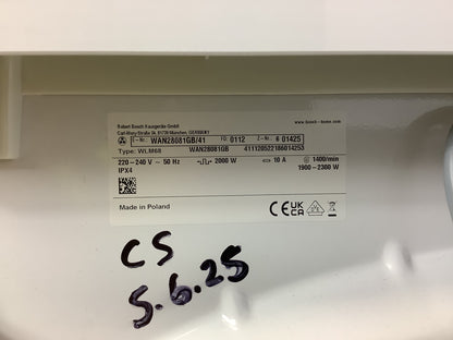Bosch 7kg Washing Machine WAN28081GB L49133