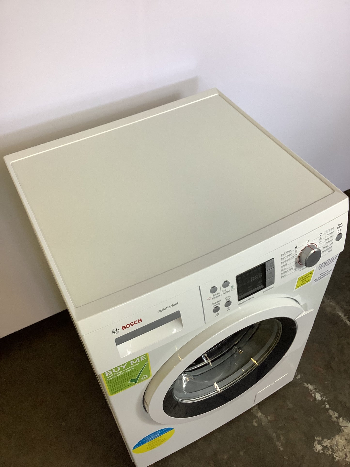 Bosch 8kg Washing Machine WAQ284DOGB L49156