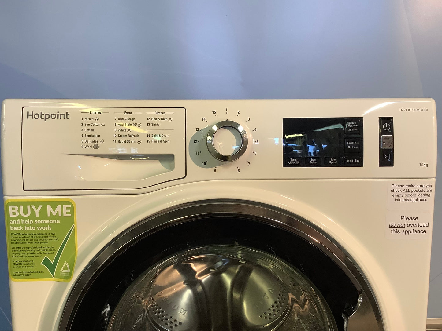Hotpoint 10kg Washing Machine NM111045WC L48804