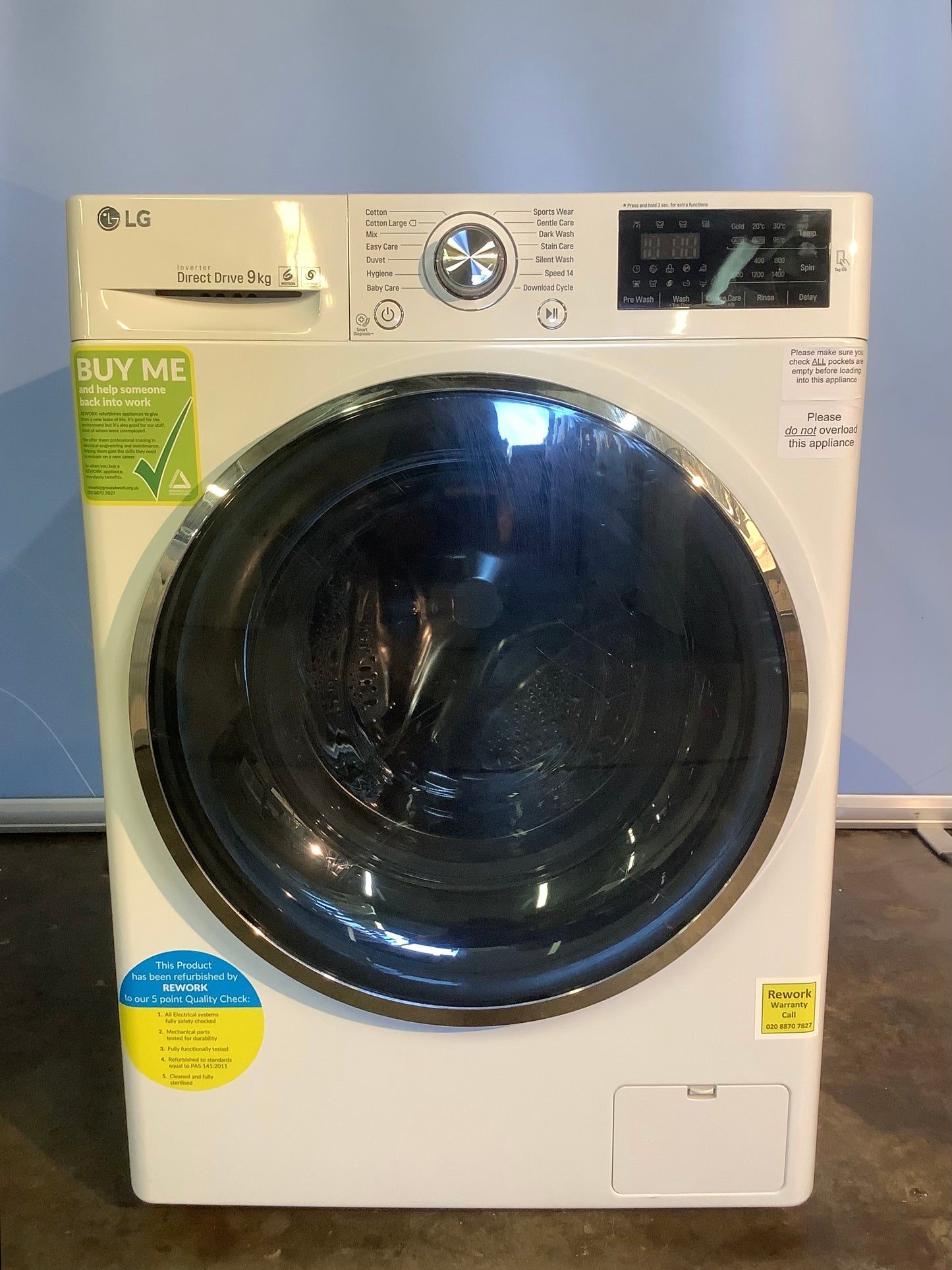 LG 9kg Washing Machine FH4U2VCN2 L48723