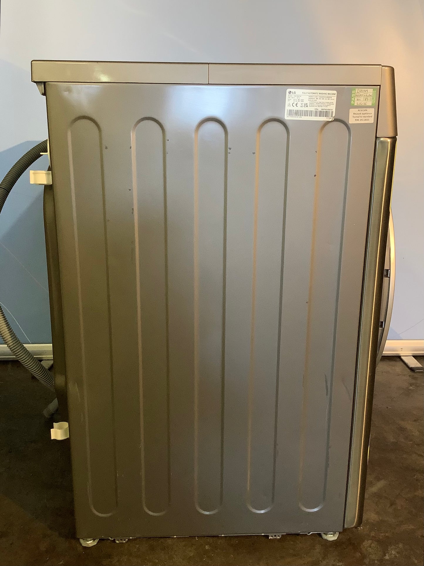 LG 9kg/6kg Washer Dryer FWV796STSE ( WiFi Enabled ) L48749