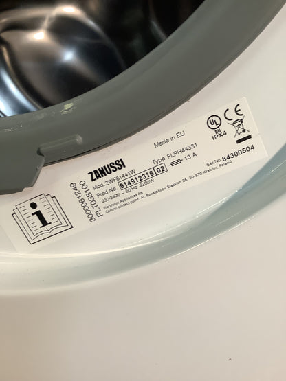 Zanussi 8kg Washing Machine ZWF81441W L48386