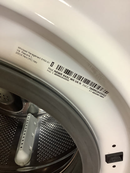 Hotpoint 9kg Washing Machine NSWR945CWK L50492