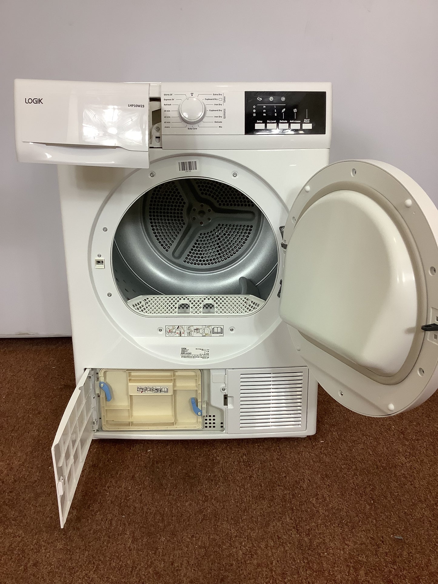 Logik 10kg Tumble Dryer LHP10W23 L50725