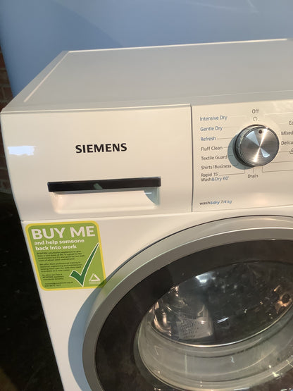 Siemens 7kg/4kg Washer Dryer WD14H421GB L47601