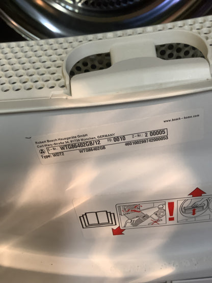 Bosch Tumble Dryer WTG86402GB/12 L46824