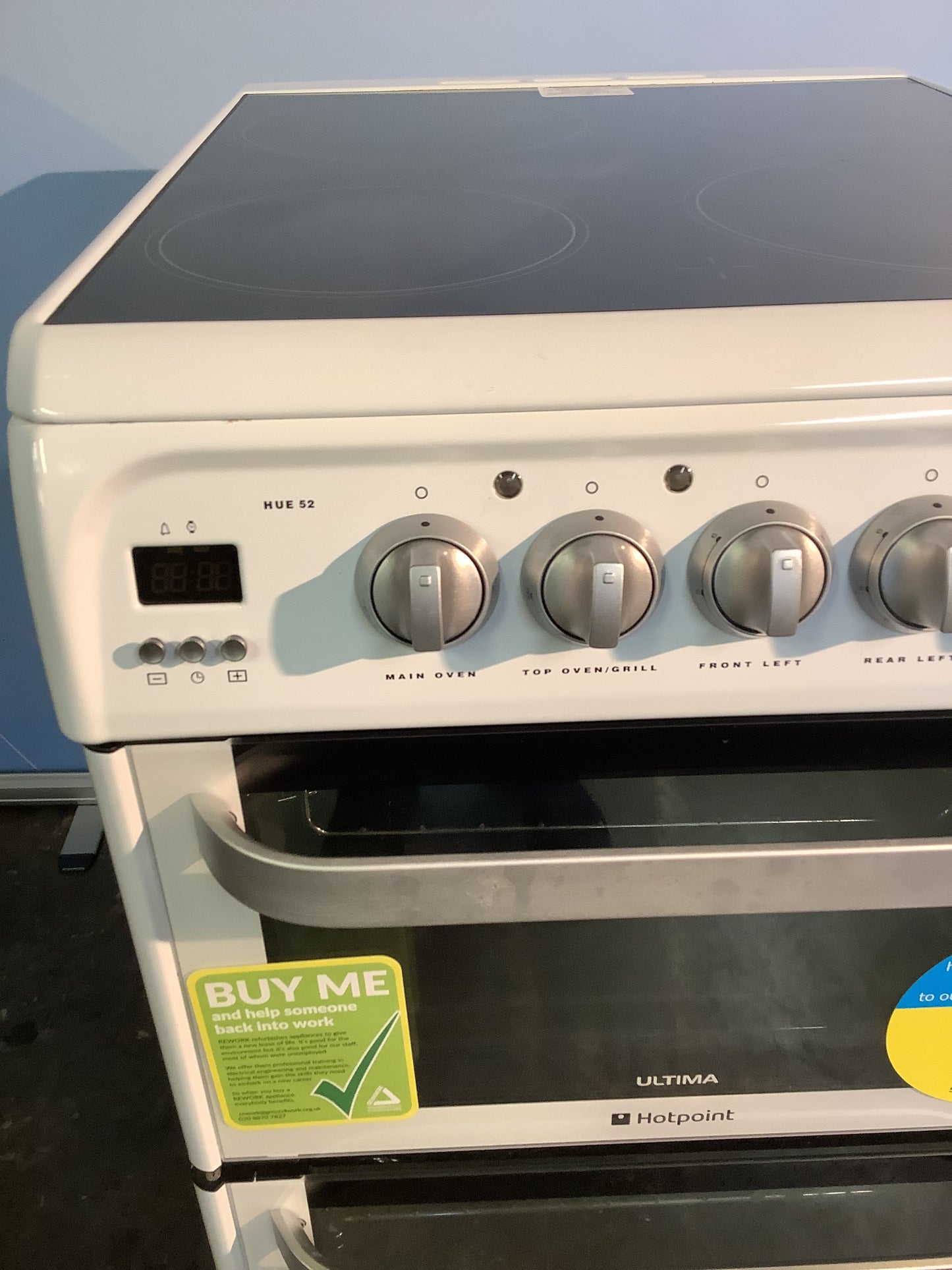 Hotpoint Electric Cooker HUE52P S L47546