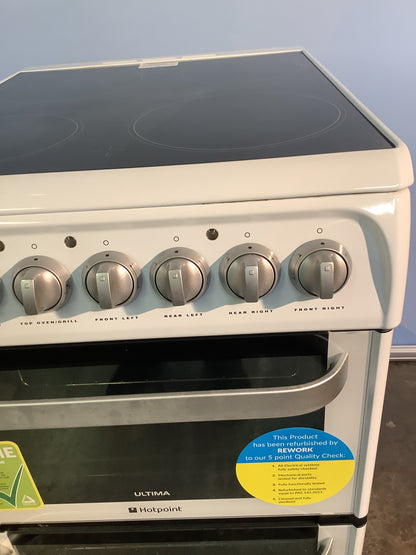 Hotpoint Electric Cooker HUE52P S L47546