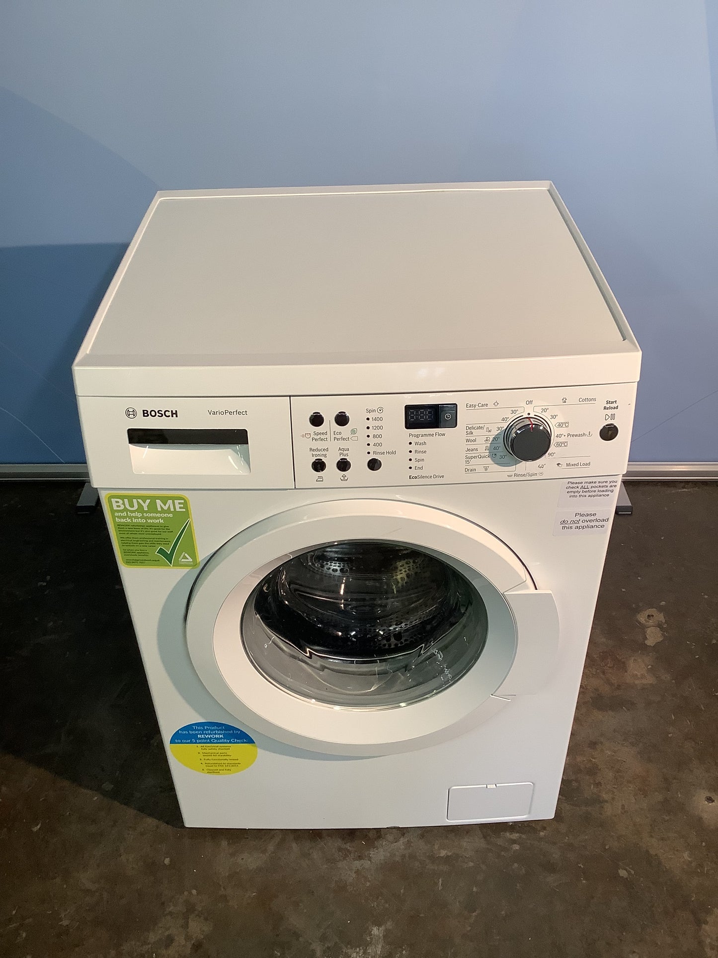 Bosch Washing Machine F4V309WNE L47641
