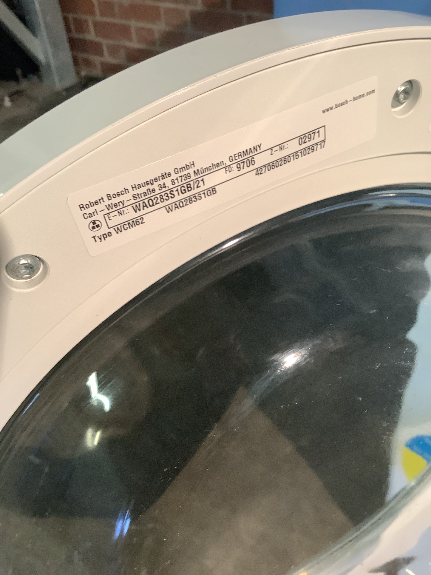 Bosch Washing Machine F4V309WNE L47641