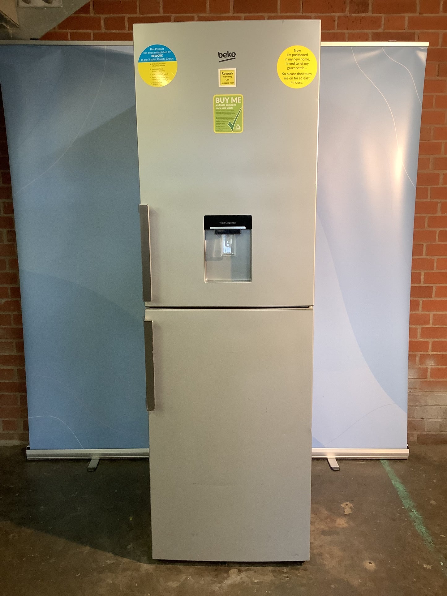 Beko Fridge Freezer CFP1691DS L47631