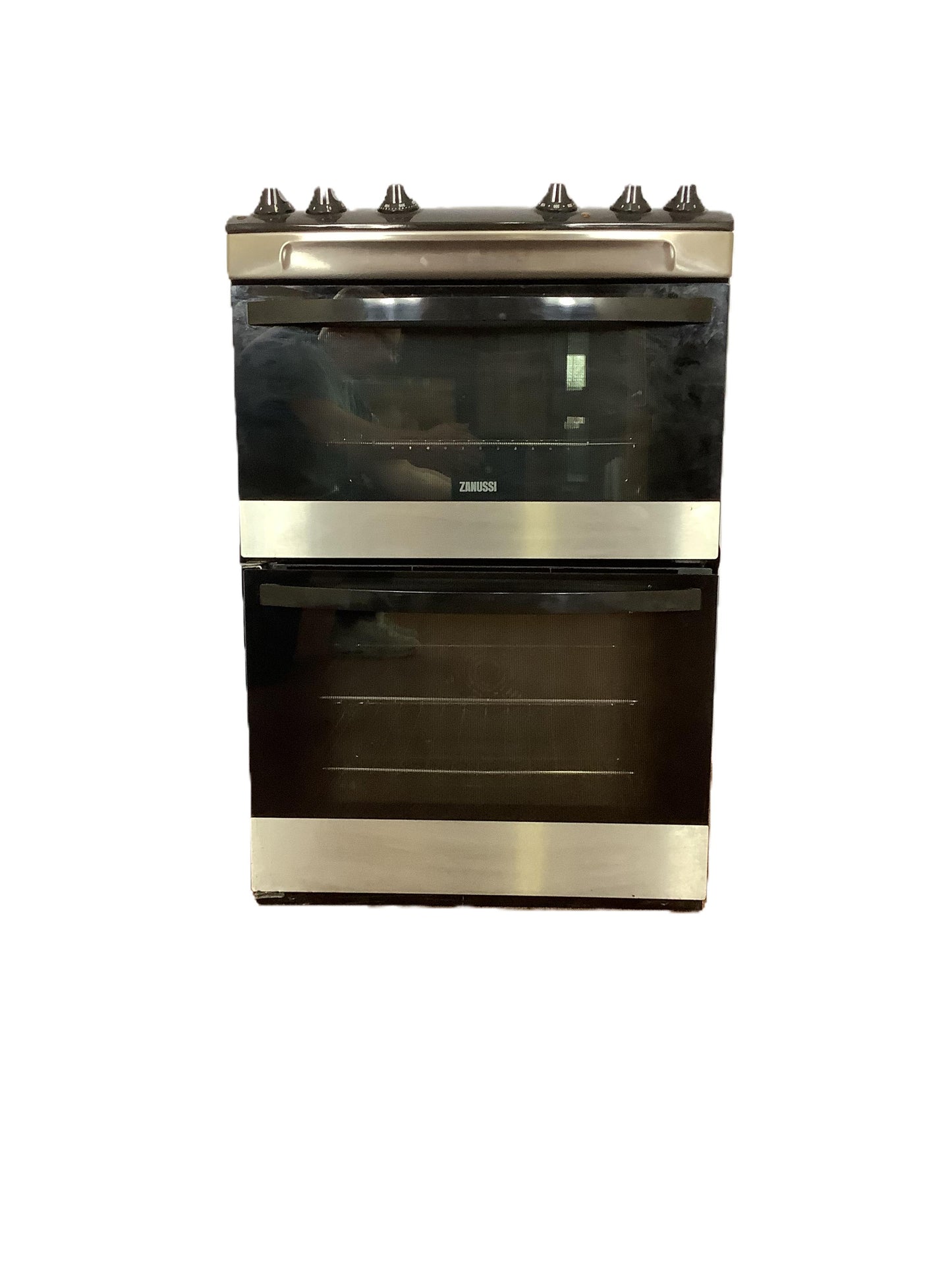 Zanussi 60cm Cooker, Double Oven & Grill ZCV66030XA L52418