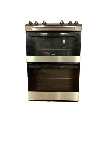 Zanussi 60cm Cooker, Double Oven & Grill ZCV66030XA L52418