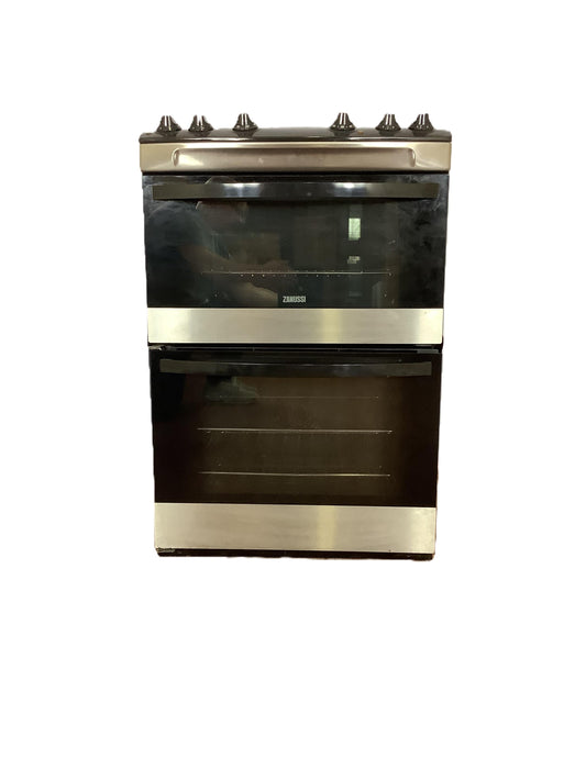 Zanussi 60cm Cooker, Double Oven & Grill ZCV66030XA L52418