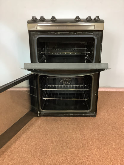 Zanussi 60cm Cooker, Double Oven & Grill ZCV66030XA L52418