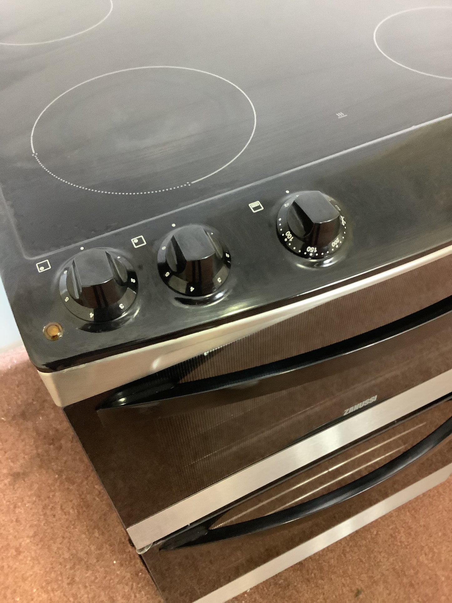 Zanussi 60cm Cooker, Double Oven & Grill ZCV66030XA L52418