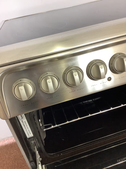 Hotpoint 60cm Cooker, Double Oven & Grill HUE61X S L52537