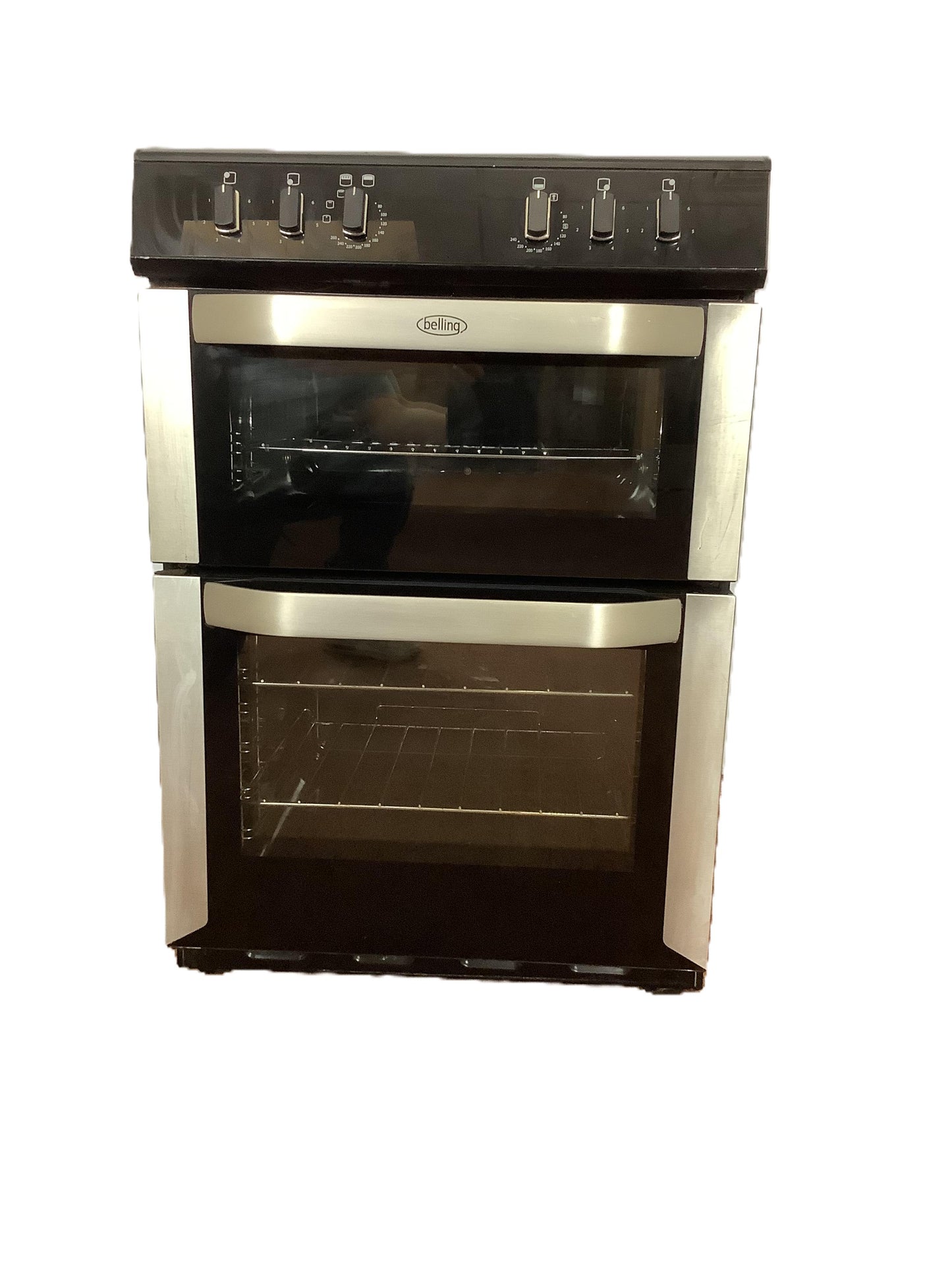 Belling 60cm Cooker, Double Oven & Twin Grill FSE60DO L52562