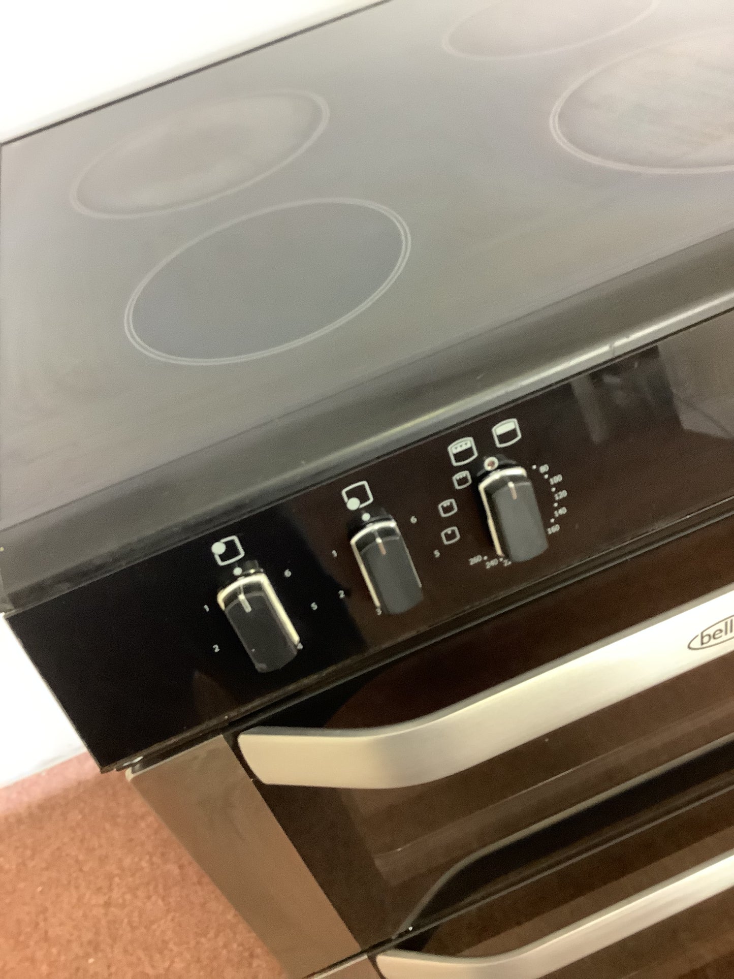 Belling 60cm Cooker, Double Oven & Twin Grill FSE60DO L52562