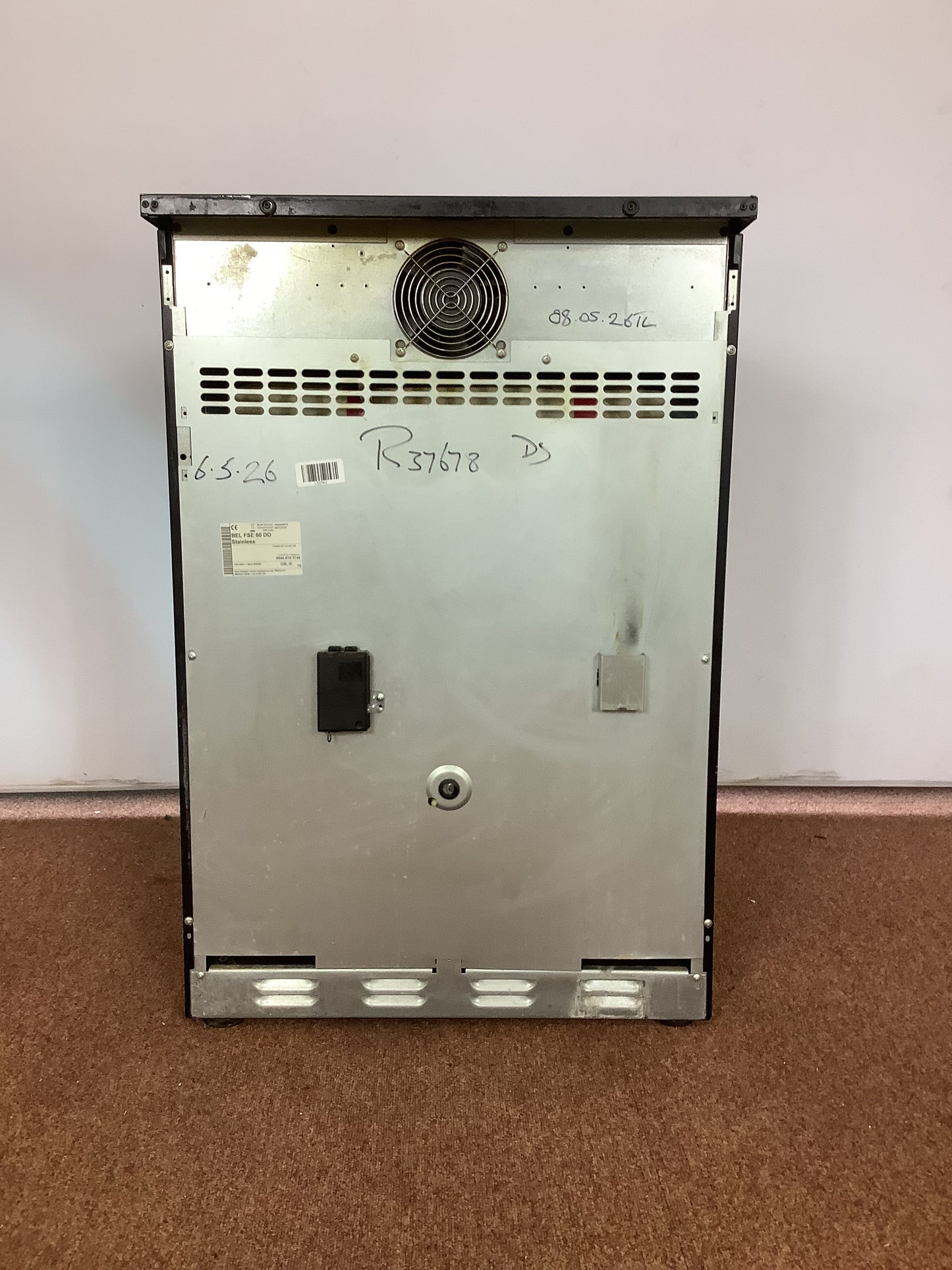 Belling 60cm Cooker, Double Oven & Twin Grill FSE60DO L52562