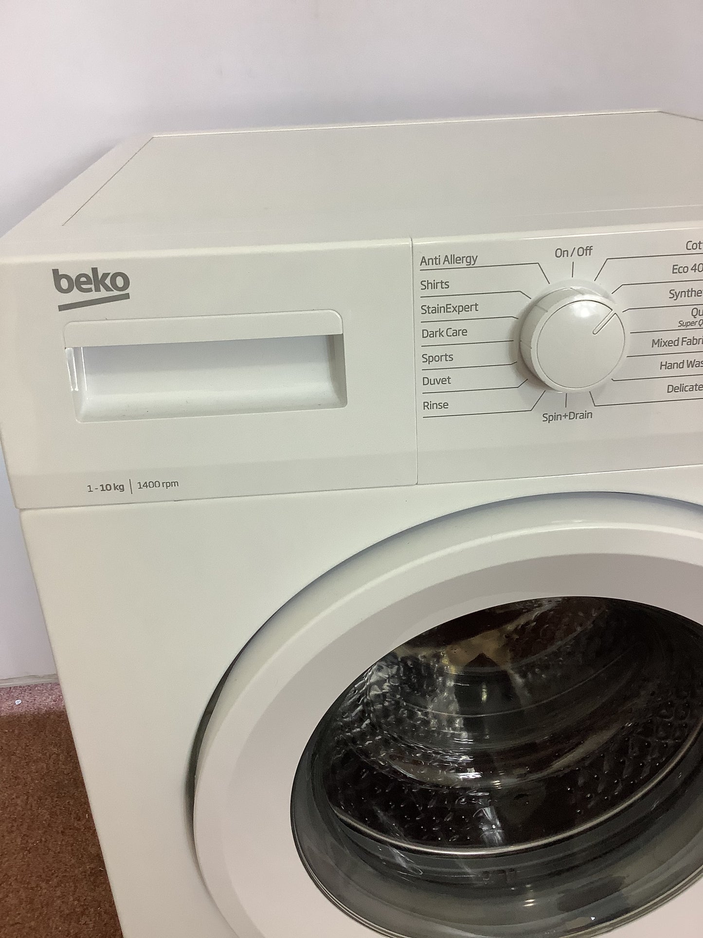 Beko 10kg Washing Machine WTK104121W L52572