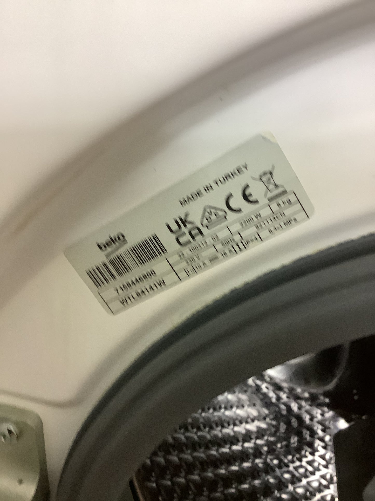 Beko 8kg Washing Machine WTL84141W L52575