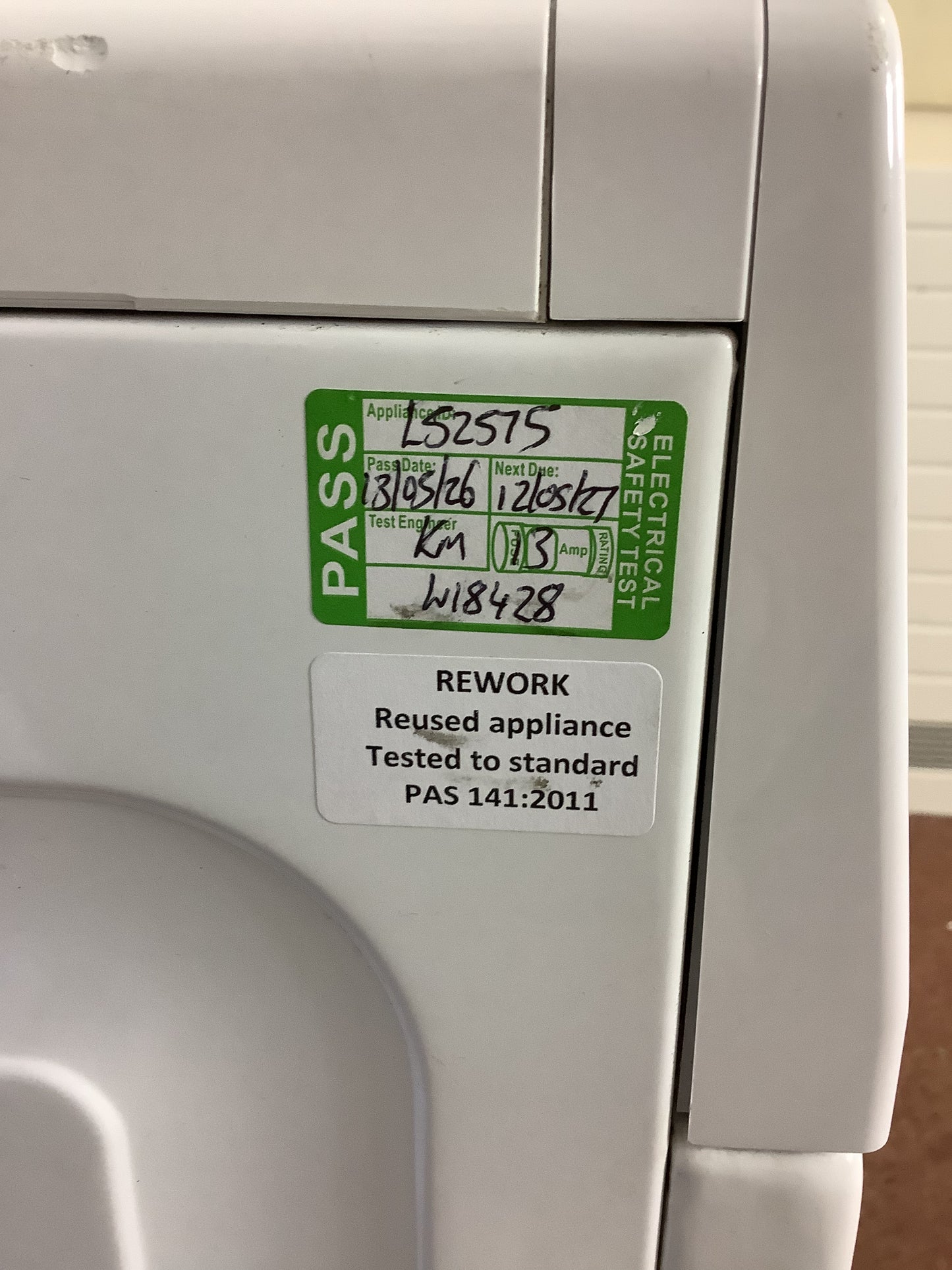 Beko 8kg Washing Machine WTL84141W L52575