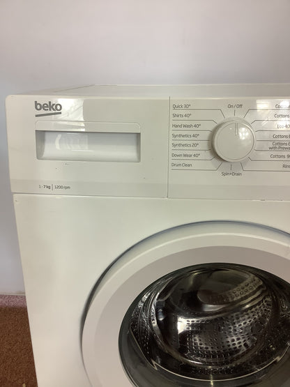 Beko 7kg Washing Machine WTK72011W L52593