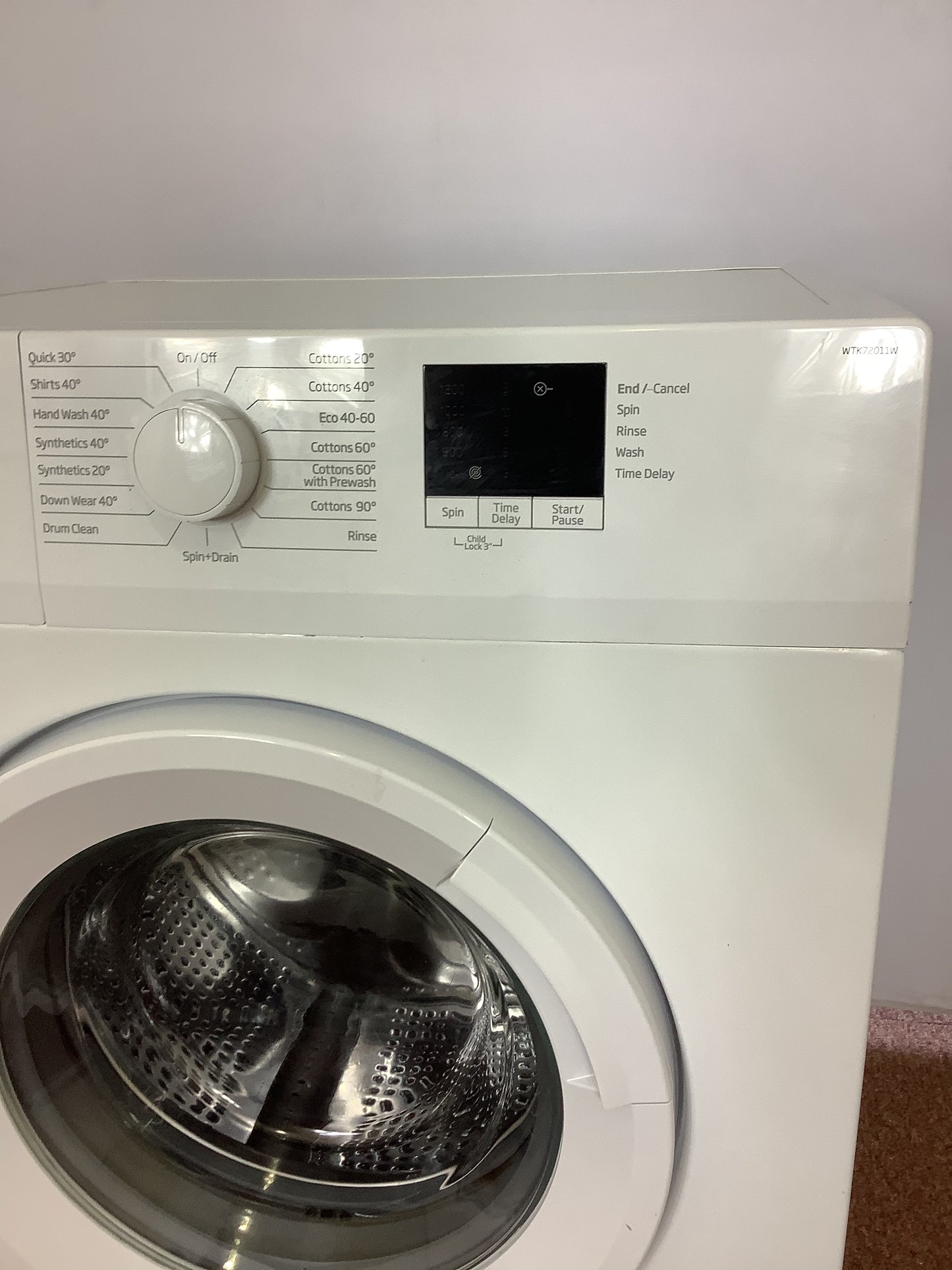 Beko 7kg Washing Machine WTK72011W L52593