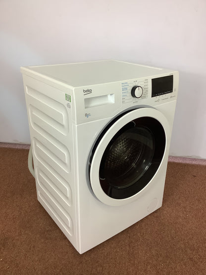 Beko 8kg & 5kg Washer Dryer { Bluetooth Connectivity with HomeWhiz } WDER8540421W L52569