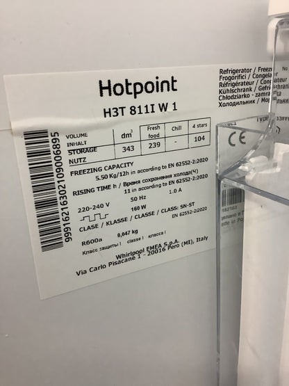 Hotpoint Fridge Freezer H3T811IW1 L52451
