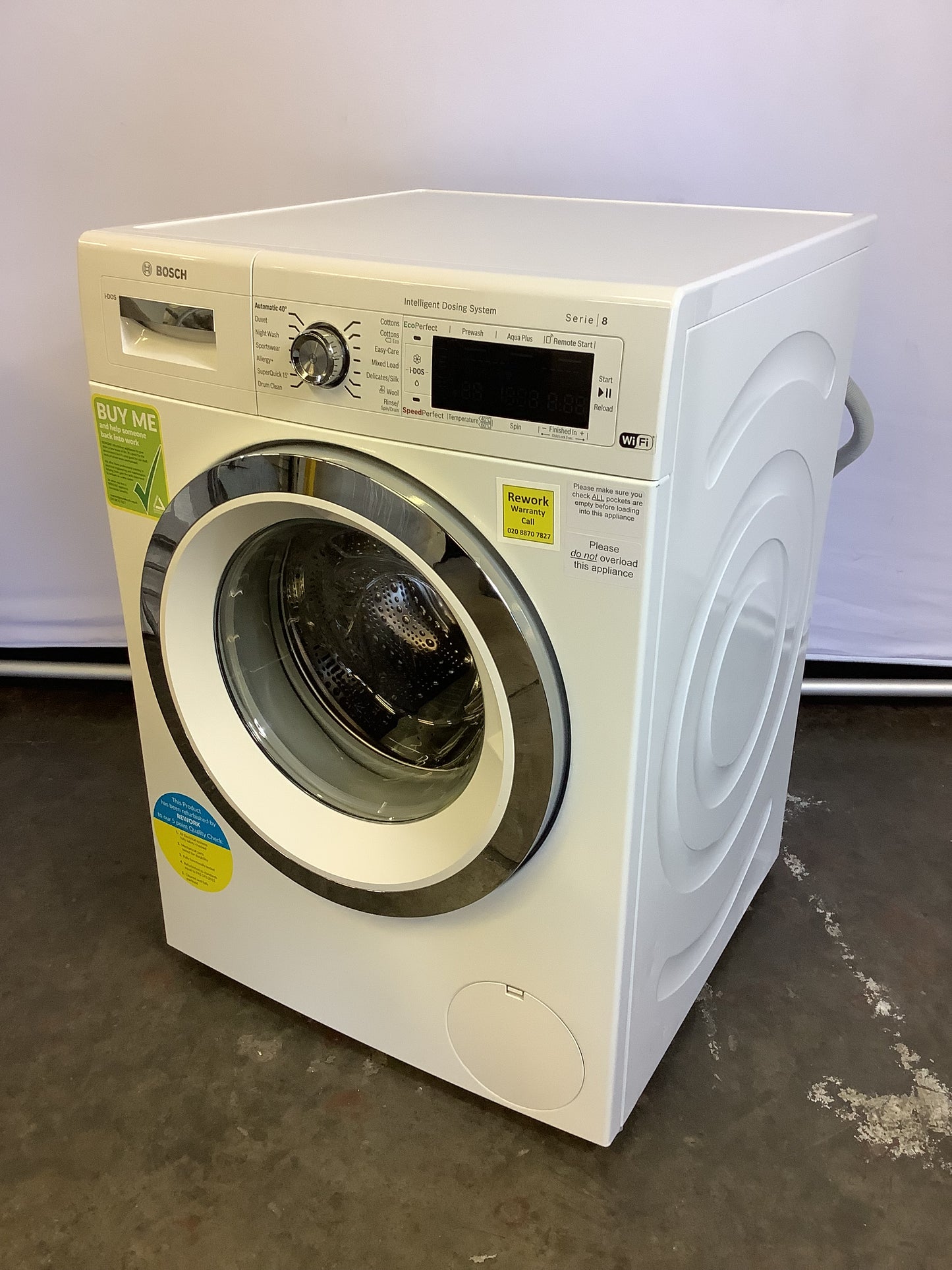 Bosch 9kg Washing Machine  WAWH8660GB L49199