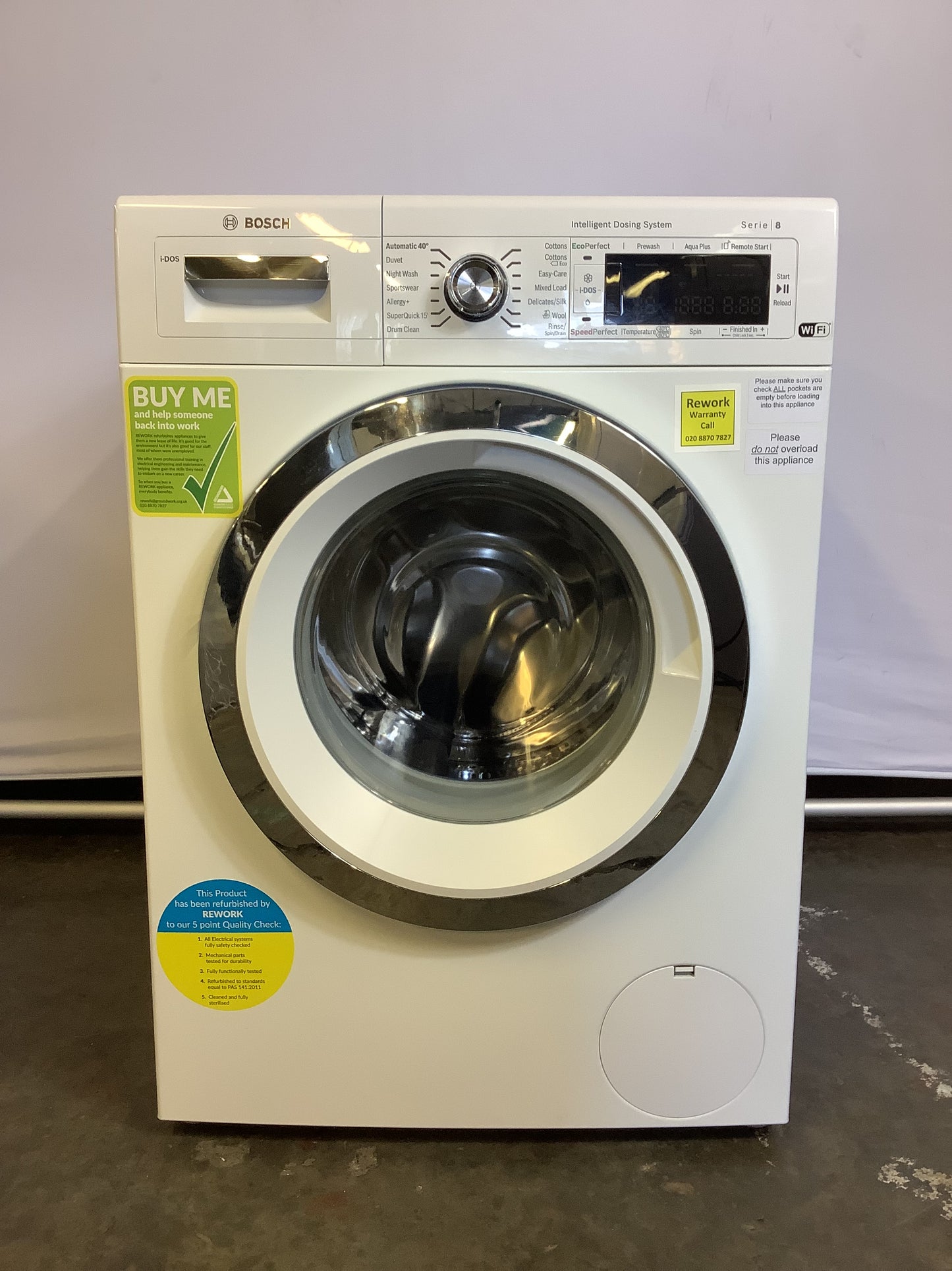 Bosch 9kg Washing Machine  WAWH8660GB L49199
