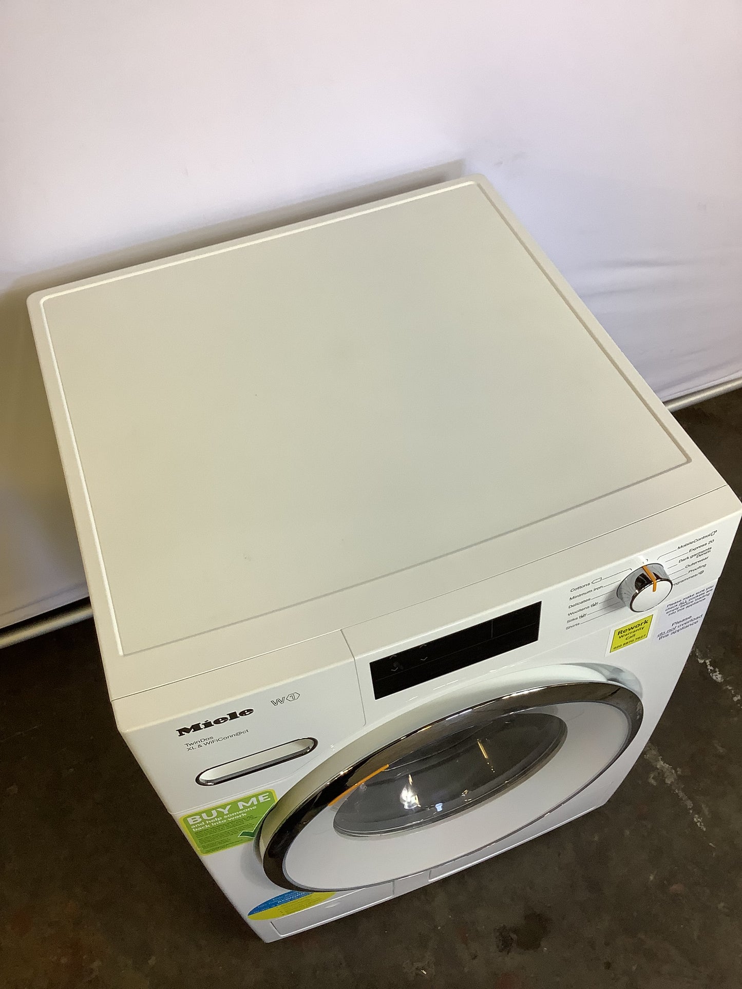 Miele Washing Machine 9kg WW1660 L48922