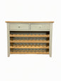 Cotswold Company 40 Bottle Wine Console Table F27621