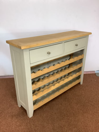 Cotswold Company 40 Bottle Wine Console Table F27621