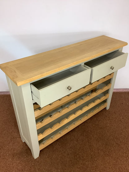 Cotswold Company 40 Bottle Wine Console Table F27621
