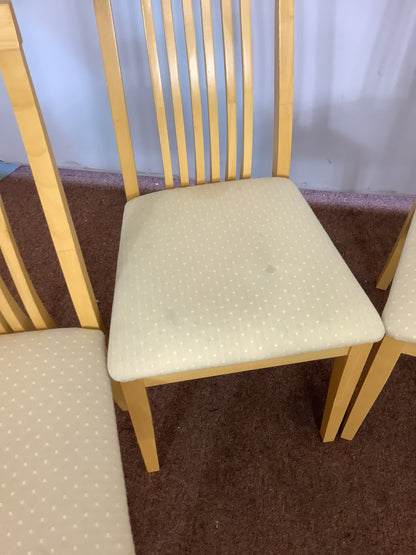 4 x ALASKA Dining Chairs F27624