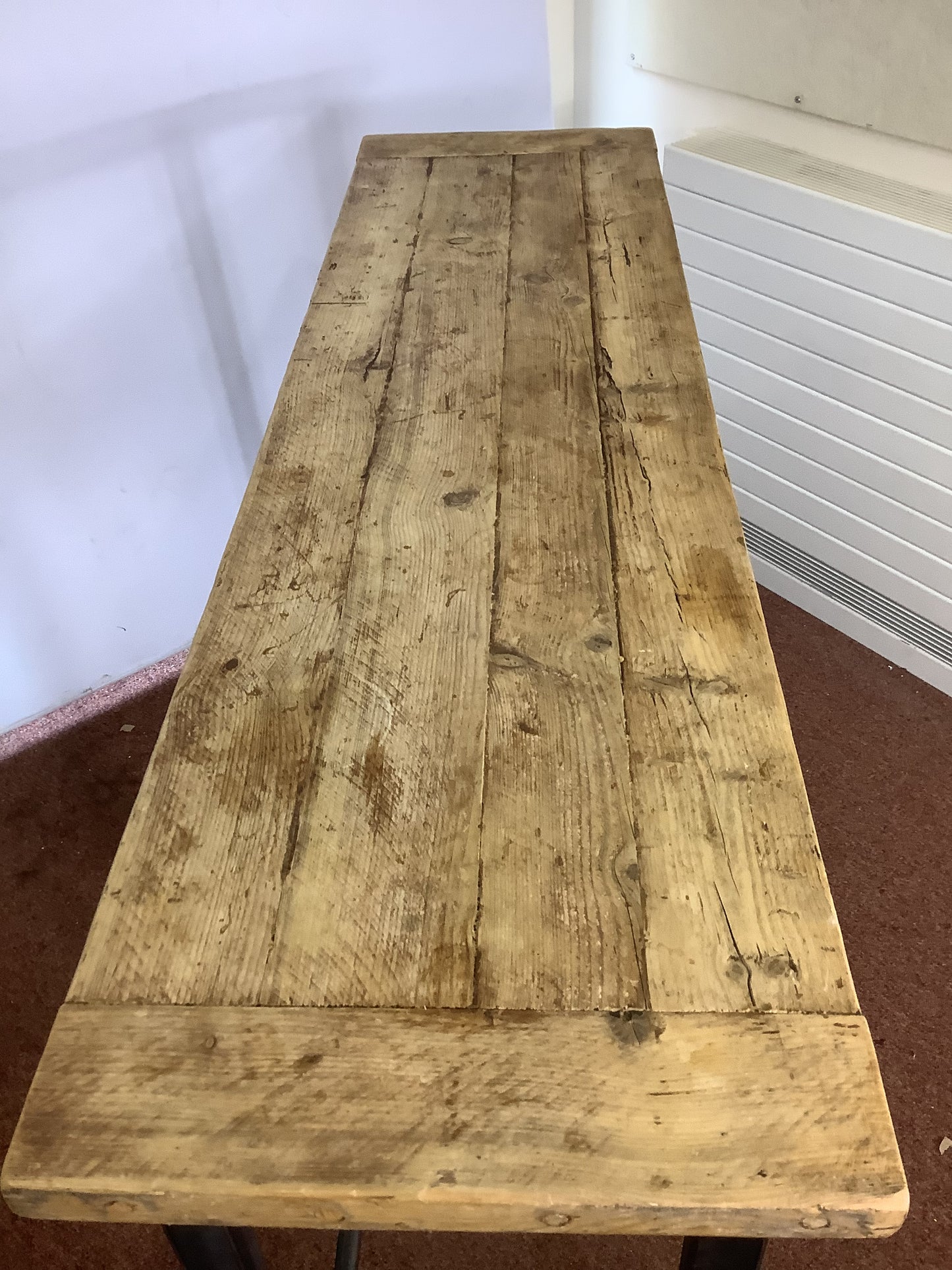Industrial Narrow Console Table  F27625