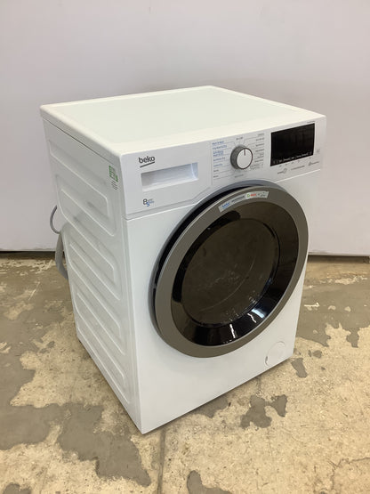 Beko 8kg/5kg Washer Dryer WDEX8540430W, Bluetooth Connectivity. L53961