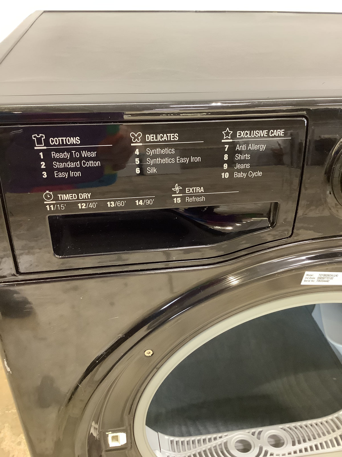 Hotpoint 8kg Condenser Tumble Dryer TCFS83 L53591