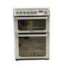 Hotpoint 60cm Double Oven & Grill Electric CookerHUE61PS. L53929