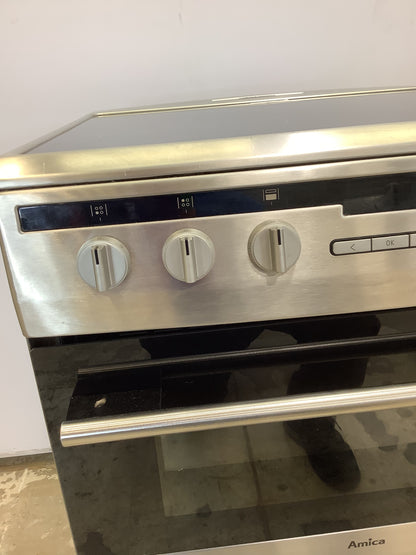Amica 60cm Double Oven & Grill Electric Cooker AFC6550551. L53927