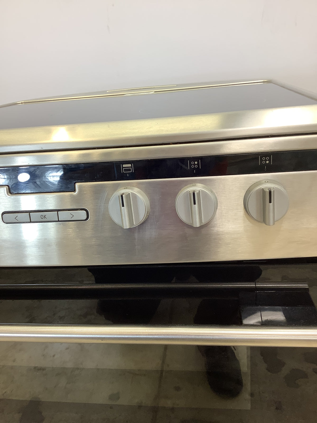 Amica 60cm Double Oven & Grill Electric Cooker AFC6550551. L53927