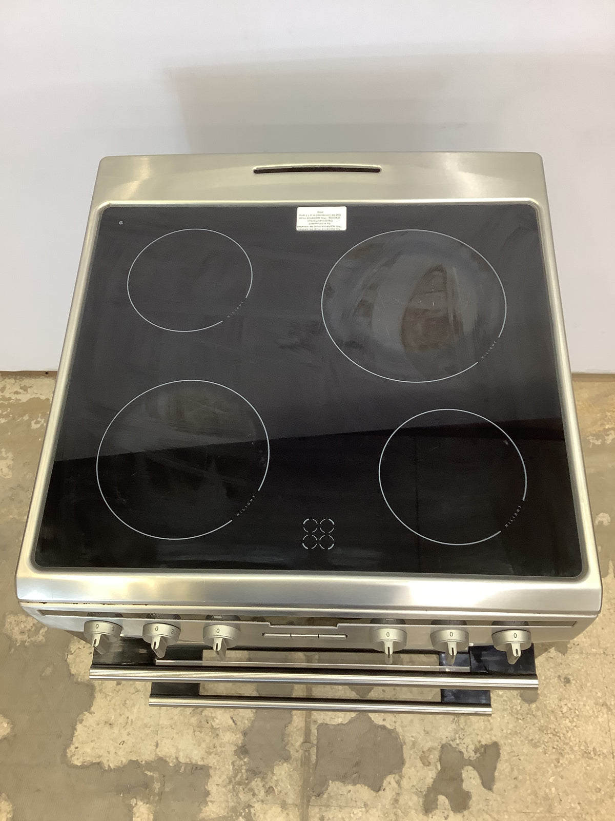 Amica 60cm Double Oven & Grill Electric Cooker AFC6550551. L53927