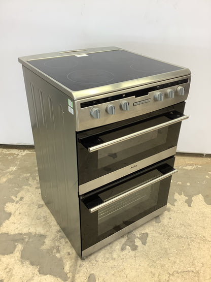Amica 60cm Double Oven & Grill Electric Cooker AFC6550551. L53927