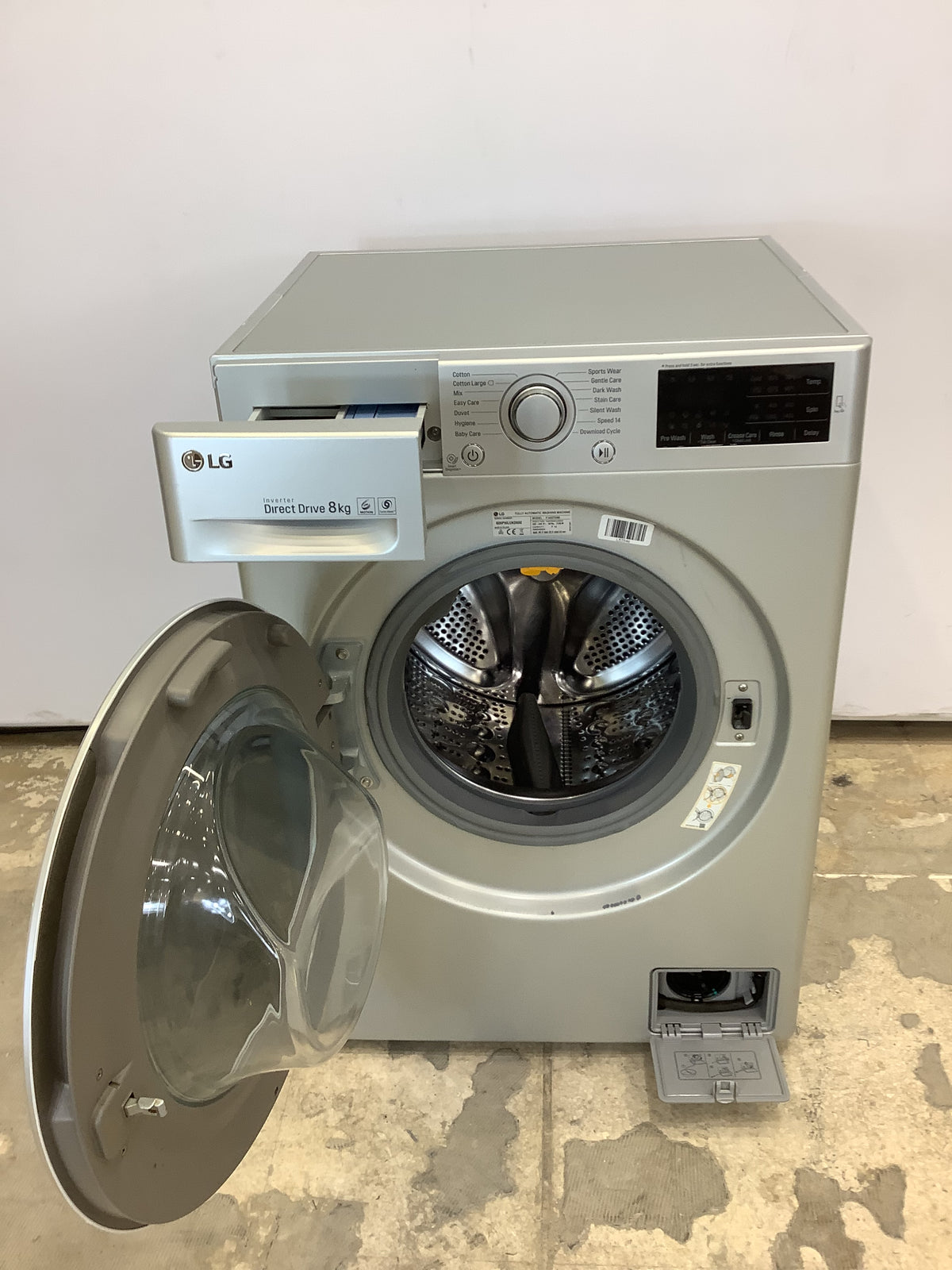 LG 8kg Washing Machine F14U2TDN5, TAG ON with NFC. L53546