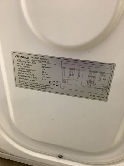 Kenwood 8kg Washing Machine K814WM16. L53940