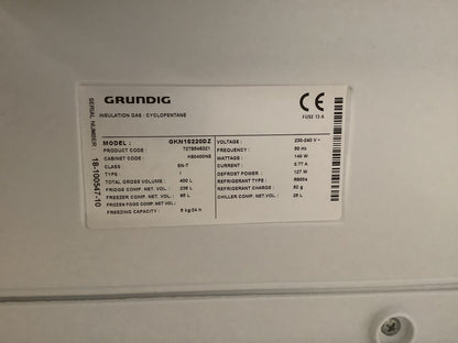 Grundig Fridge Freezer GKN16220DZ L48717
